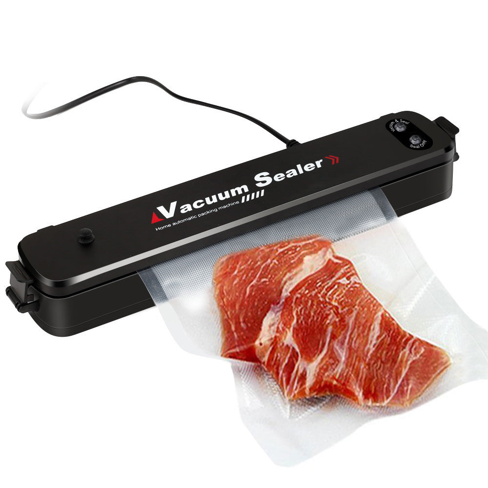 Portable Vacuum Sealer Machine for Food Storage | Air Suction & Heat Sealing Device