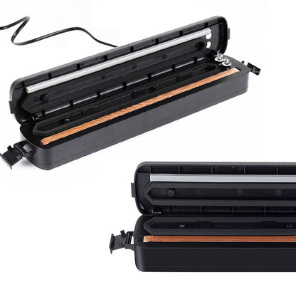 Portable Vacuum Sealer Machine for Food Storage | Air Suction & Heat Sealing Device