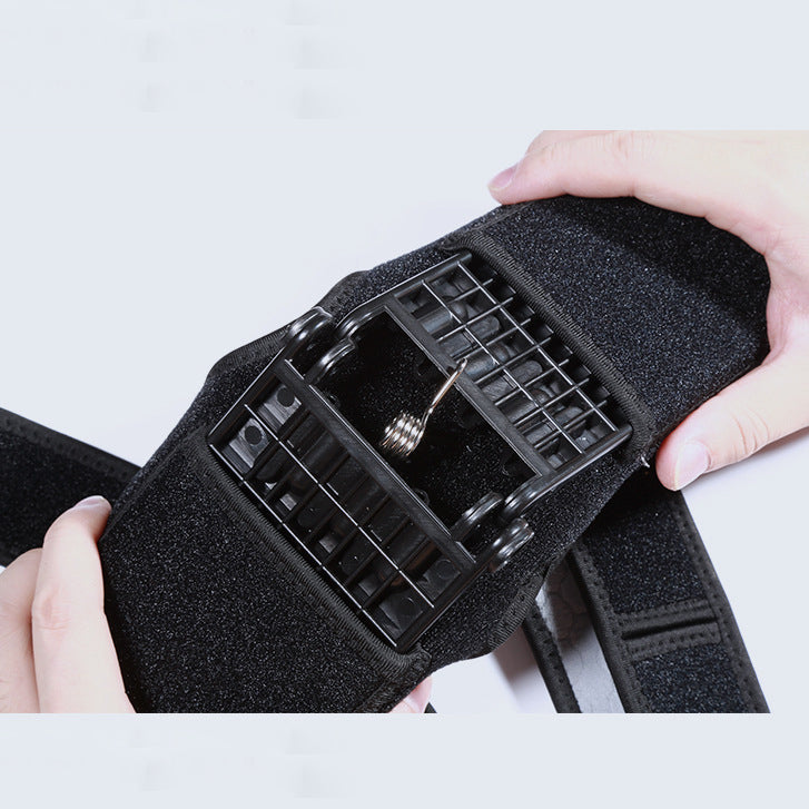 Adjustable Knee Brace with Side Stabilizers & Patella Support for Pain Relief, Sports & Recovery