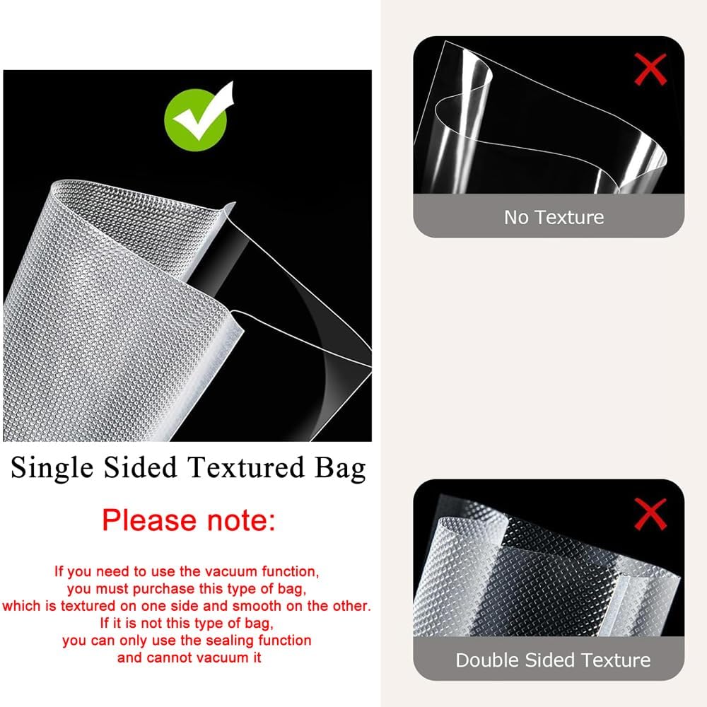Portable Vacuum Sealer Machine for Food Storage | Air Suction & Heat Sealing Device
