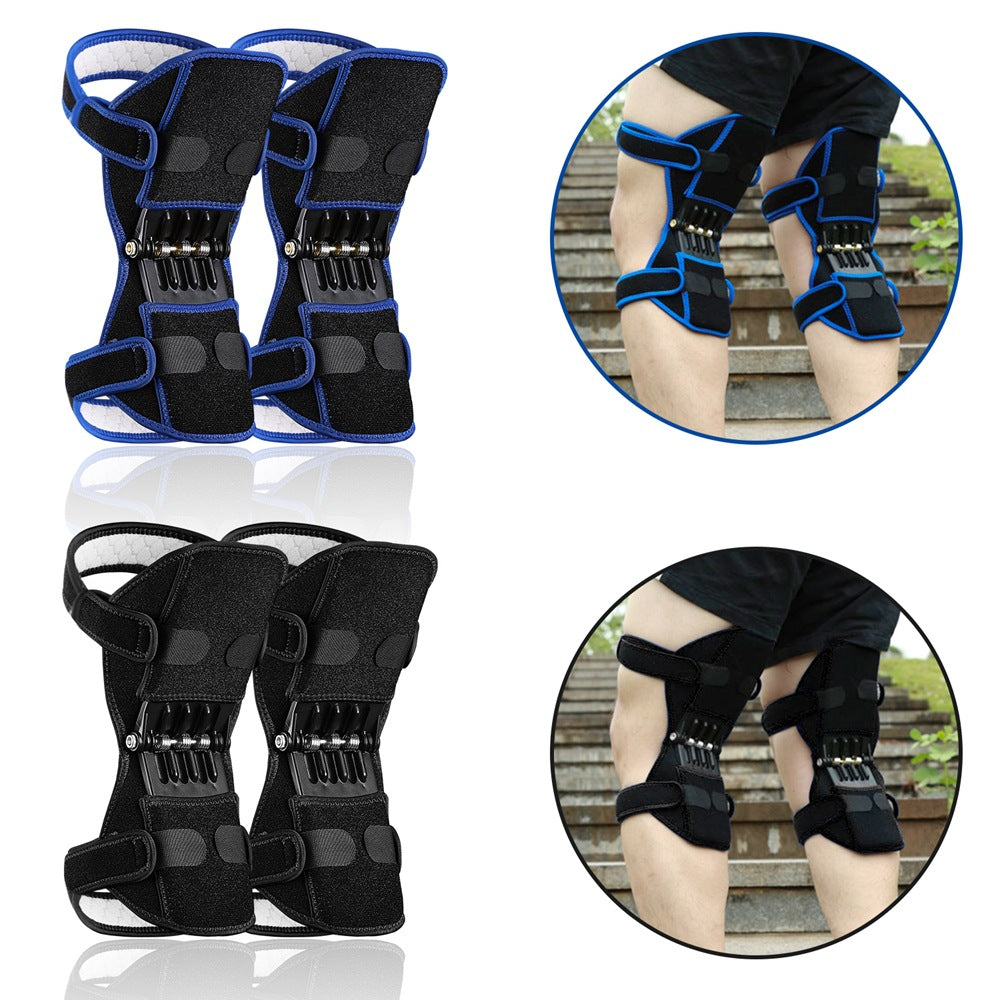 Adjustable Knee Brace with Side Stabilizers & Patella Support for Pain Relief, Sports & Recovery