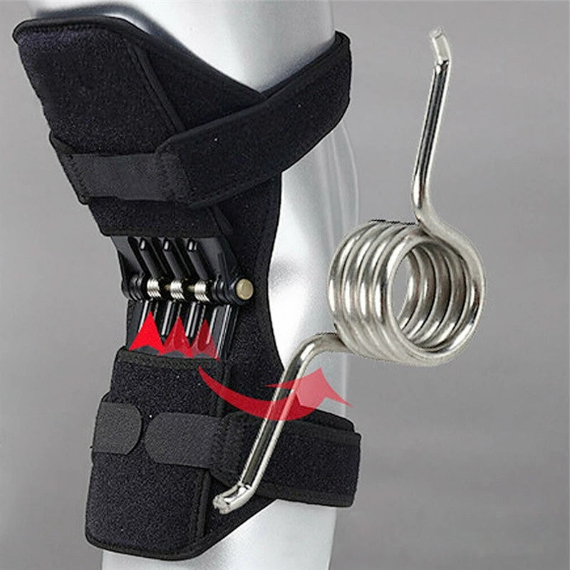 Adjustable Knee Brace with Side Stabilizers & Patella Support for Pain Relief, Sports & Recovery