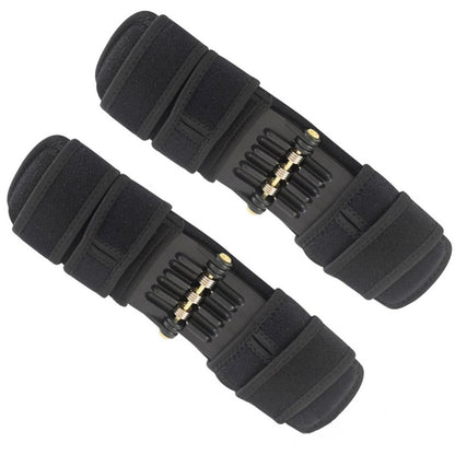Adjustable Knee Brace with Side Stabilizers & Patella Support for Pain Relief, Sports & Recovery